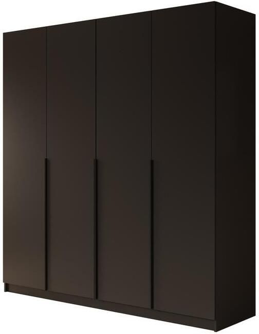 MEUBELLA Kledingkast Sabre Zwart 200 cm - Foto 2