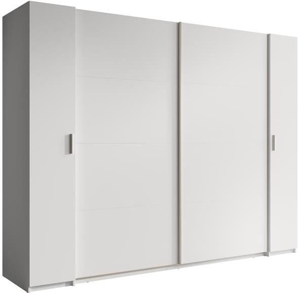 MEUBELLA Kledingkast Stoke Wit 270 cm - Foto 2