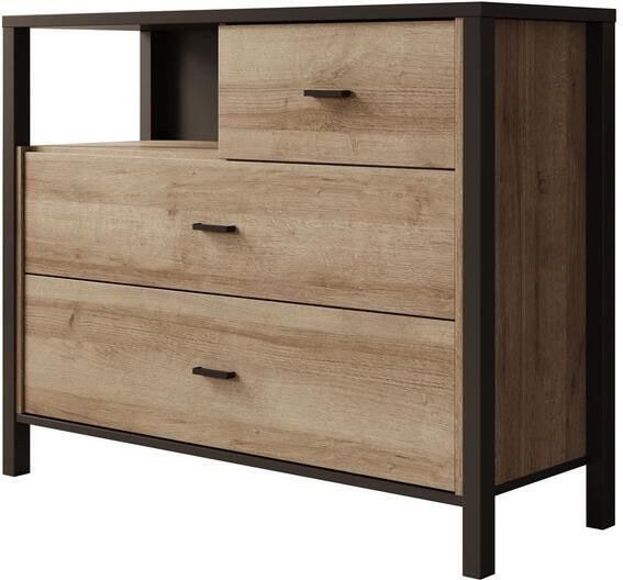 MEUBELLA Ladekast Honduras Eiken 105 cm - Foto 2