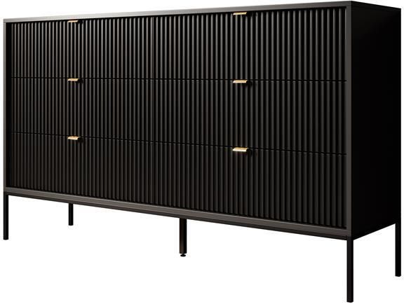 MEUBELLA Ladekast Navil Zwart 154 cm - Foto 2