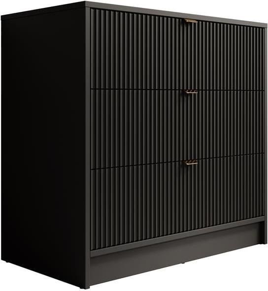 MEUBELLA Ladekast Tavares Zwart 80 cm - Foto 2