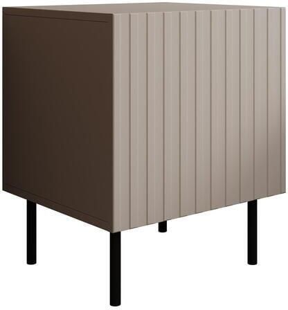 MEUBELLA Nachtkastje Alex Beige 45 cm Set van 2 - Foto 2