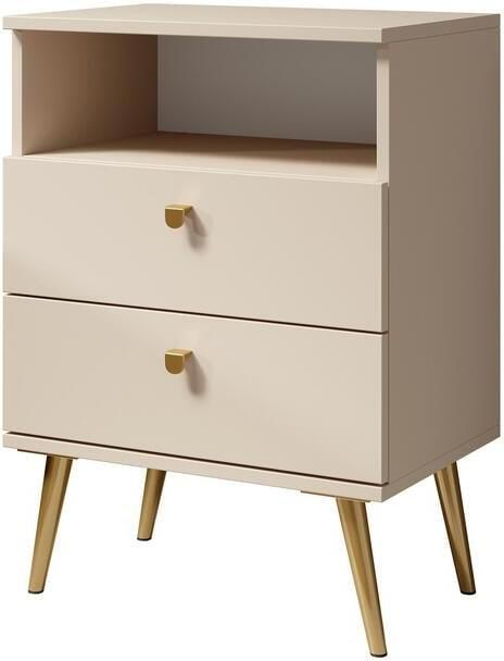 MEUBELLA Nachtkastje Hidde Beige 50 cm - Foto 2