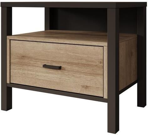 MEUBELLA Nachtkastje Honduras Eiken 55 cm - Foto 2