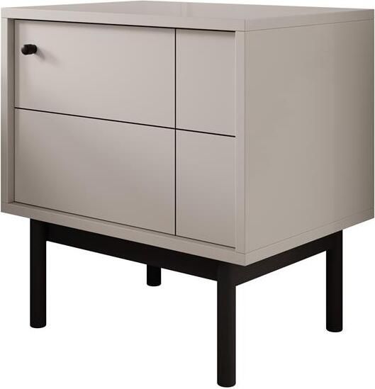 MEUBELLA Nachtkastje Jules Beige 54 cm - Foto 2