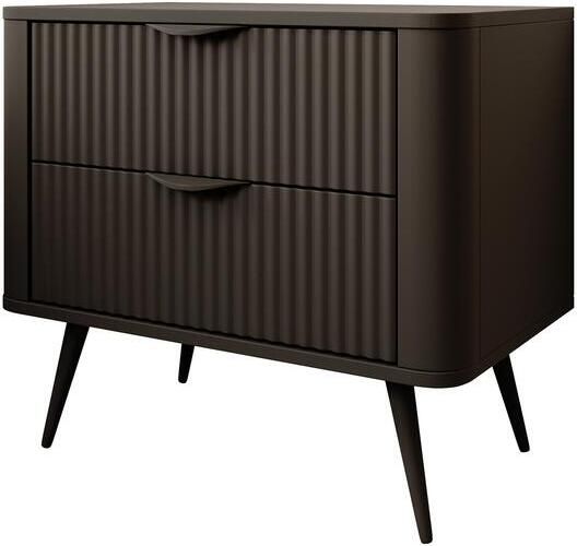 MEUBELLA Nachtkastje Lima Zwart 63 cm - Foto 2