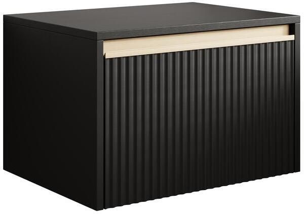 Meubella Nachtkastje Remy Zwart 54 cm - Foto 2