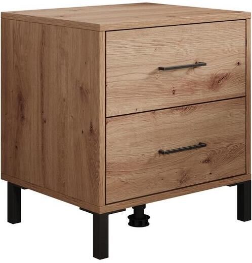 Meubella Nachtkastje Vidor Eiken 48 cm - Foto 2