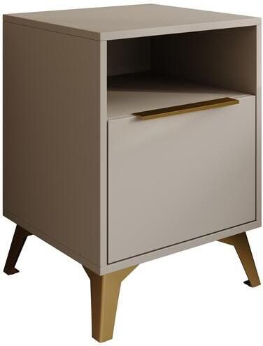 MEUBELLA Nachtkastje Xiano Beige 43 cm - Foto 2