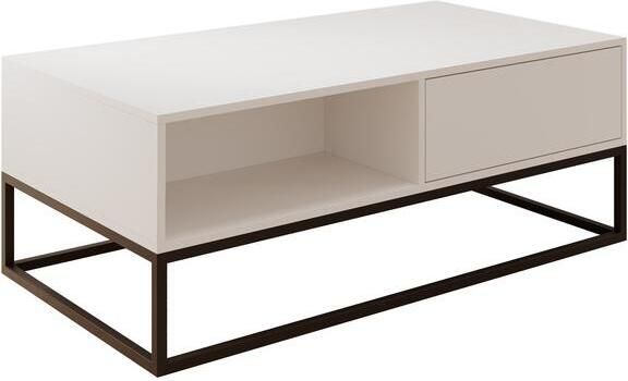 MEUBELLA Salontafel Delta Wit 120 cm - Foto 2