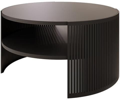 MEUBELLA Salontafel Fender Zwart 75 cm - Foto 2