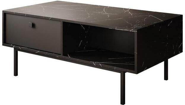 MEUBELLA Salontafel Frazer Zwart marmerlook 110 cm - Foto 2