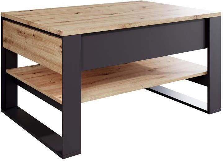 MEUBELLA Salontafel Quincy Eiken 100 cm - Foto 2