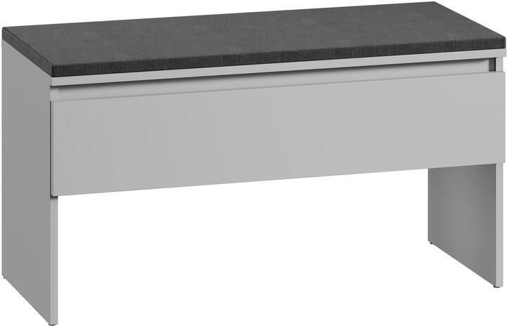 Meubella Schoenenkast Santiago Grijs 92 cm Met klep - Foto 2