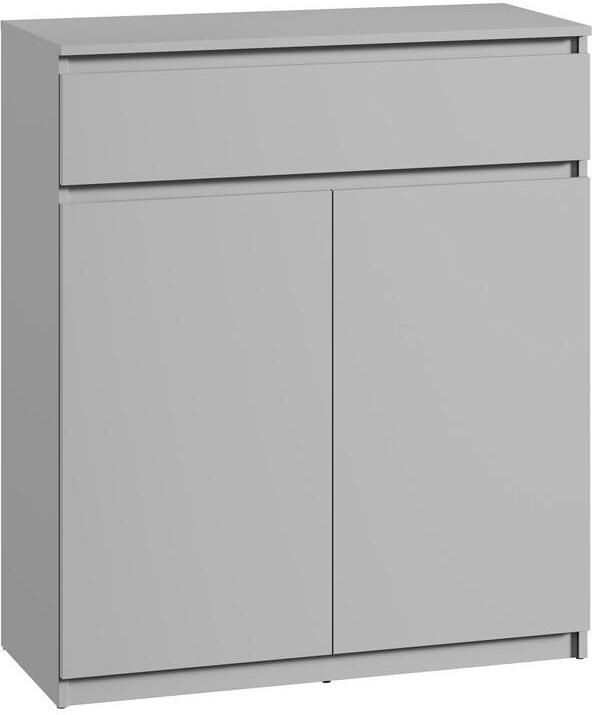 MEUBELLA Schoenenkast Santiago Grijs 92 cm Met lade - Foto 2