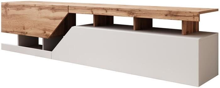 Meubella TV-Meubel Canberra Eiken Wit 200 cm - Foto 2