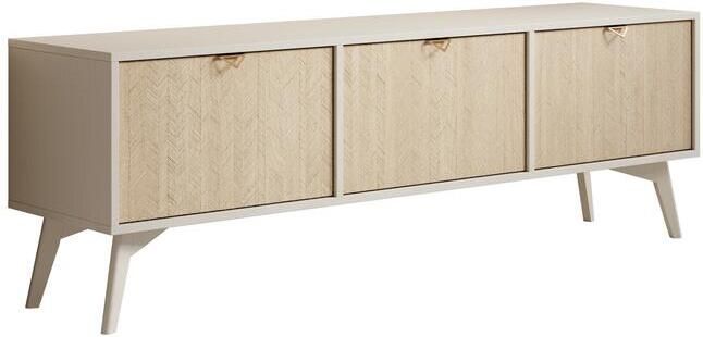 MEUBELLA TV-Meubel Essence Beige Licht eiken 158 cm - Foto 2