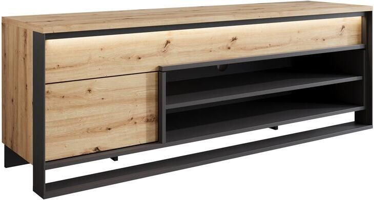 MEUBELLA TV-Meubel Quincy Eiken 155 cm - Foto 2