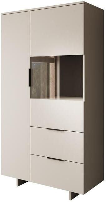 MEUBELLA Vitrinekast Ankara Beige 90 cm - Foto 2