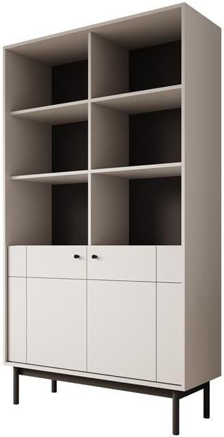 MEUBELLA Vitrinekast Jules 2 Beige 104 cm - Foto 2