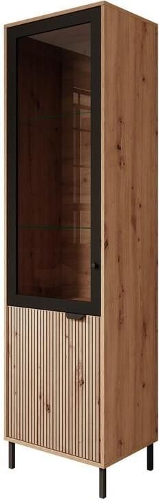 MEUBELLA Vitrinekast Malaika Eiken 55 cm - Foto 2