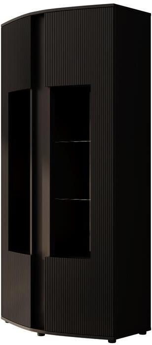 MEUBELLA Vitrinekast Minsk Zwart 87 cm - Foto 2