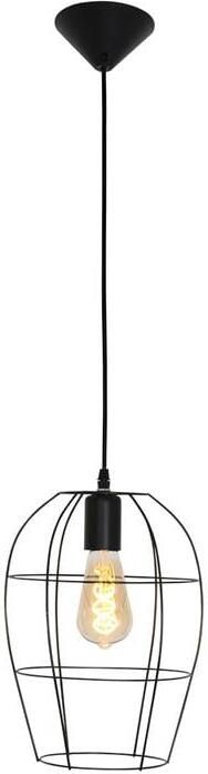 Mexlite hanglamp Minimalics zwart metaal Ø 15cm E27 2705ZW - Foto 2