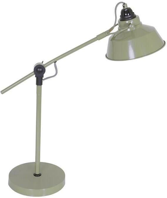 Mexlite Nové tafellamp ø 18 cm Draai- en of kantelbaar en In hoogte verstelbaar E27 (grote fitting) groen