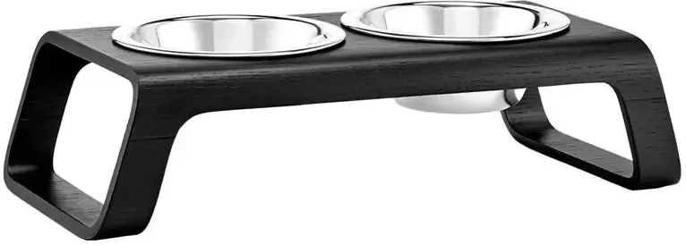 MiaCara Desco hondenvoerbak small essen zwart