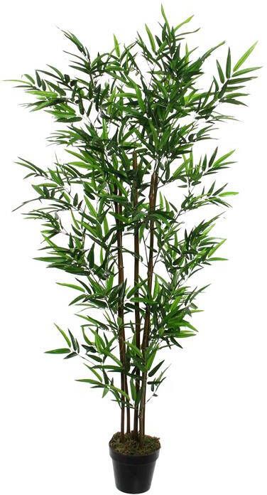 Mica Decorations Bamboe Kunstplant H155 cm Groen