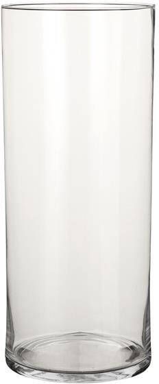 Mica Decorations Carly Vaas H48 x Ø19 cm Cylinder Transparant