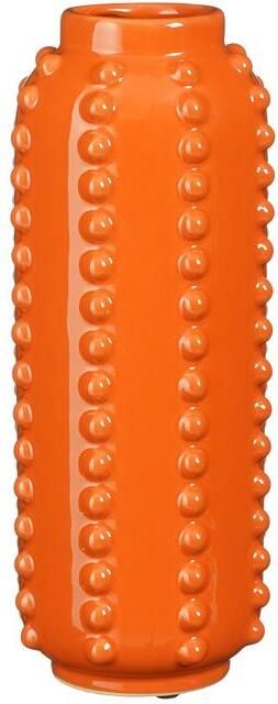 Mica Decorations Boaz Vaas H30 x Ø11 cm Keramiek Oranje