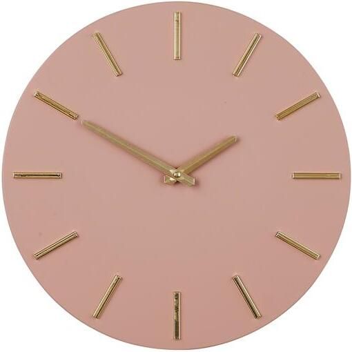 Mica Decorations Brixen Wandklok Ø35 5 cm Bruin