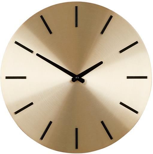 Mica Decorations Brixen Wandklok Ø35 5 cm Goud