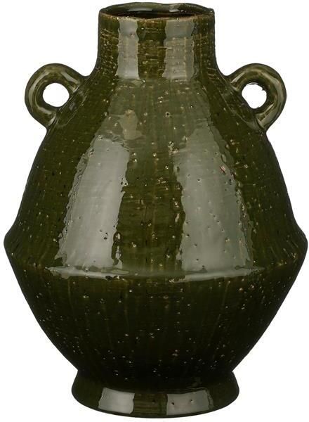 Mica Decorations Elena Vaas H34 x Ø26 cm Keramiek Groen
