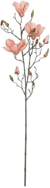 Mica Decorations Magnolia Kunstbloem H88 cm Perzik