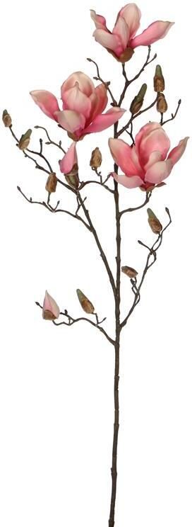 Mica Decorations Magnolia Kunstbloem H88 cm Roze