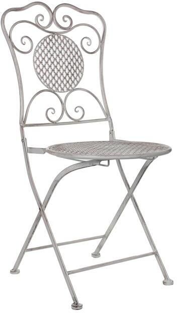 Mica Decorations Provence Inklapbare Bistrostoel Wit