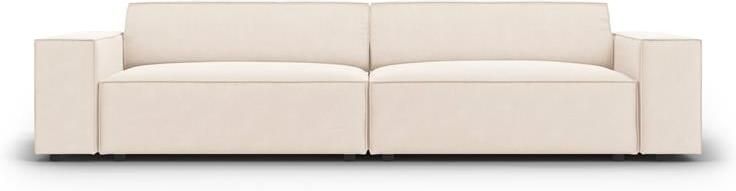 Micadoni Home Micadoni Jodie 4-zitsbank Fluweel Crème