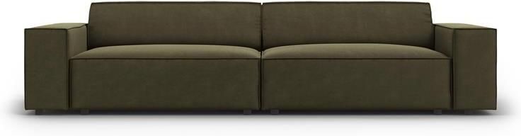 Micadoni Home Micadoni Jodie 4-zitsbank Fluweel Groen