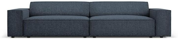 Micadoni Home Micadoni Jodie 4-zitsbank Chenille Donkerblauw