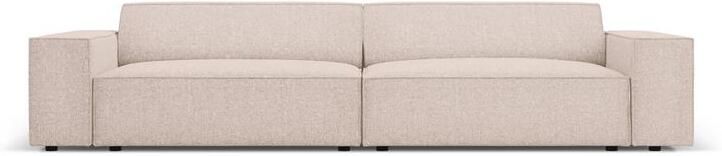 Micadoni Home Micadoni Jodie 4-zitsbank Chenille Kiezelgrijs