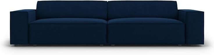 Micadoni Home Micadoni Jodie 4-zitsbank Fluweel Donkerblauw