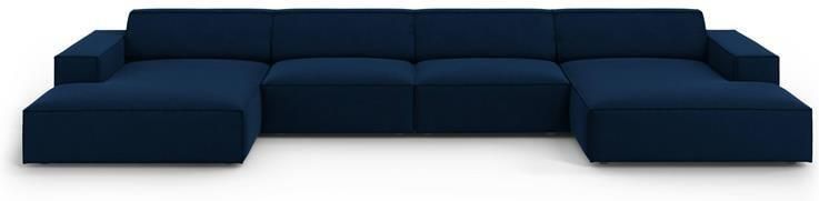 Micadoni Home Micadoni Jodie U-bank Fluweel Donkerblauw