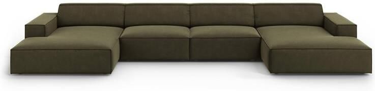 Micadoni Home Micadoni Jodie U-bank Fluweel Groen