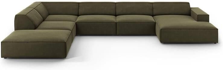 Micadoni Home Micadoni Jodie U-bank Links Fluweel Groen