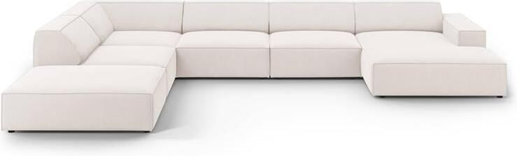 Micadoni Home Micadoni Jodie U-bank Links Geweven Crème