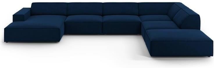 Micadoni Home Micadoni Jodie U-bank Rechts Fluweel Donkerblauw