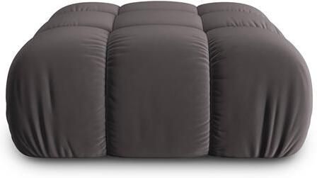 Milo Casa Tropea Modulair Bank Element Hocker Donkergrijs