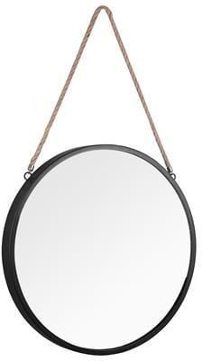 MIRRORS AND MORE Sierspiegel Taira Wandspiegel Ø 40 cm gelakt metaal met koord (1 stuk) - Foto 5